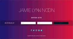Desktop Screenshot of jamielynnnoon.com